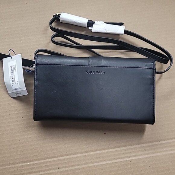 Cole Haan Kayden Leather Smartphone Crossbody Bag - Picture 6 of 6